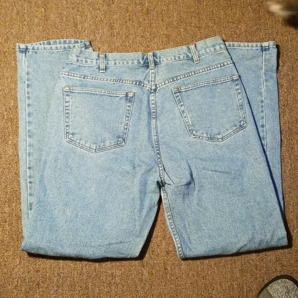 Merona Men's Blue Jeans - Picture 2 of 4